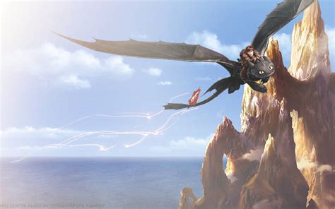 How To Train Your Dragon Toothless Flying