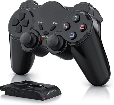 Csl Wireless Gamepad Für Playstation 2 Ps2 Mit Dual Vibration