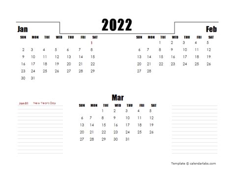 2022 Netherlands Quarterly Planner Template Free Printable Templates