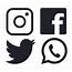 Facebook Twitter Instagram Youtube Logo Png Download  TWTRO