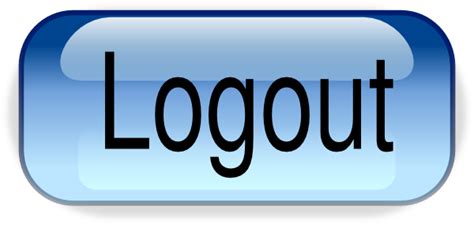 Download Logout Button Icon Png Png Image With No Background
