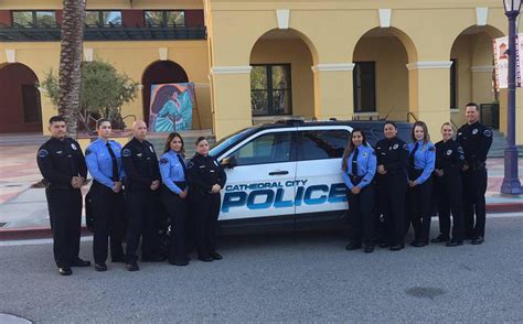 Cathedral City Police Department Departments