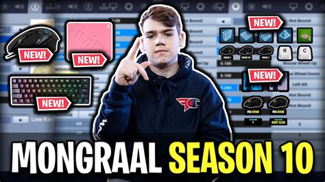 Mongraals Fortnite Settings Keybinds And Setup For Season 10 Updated