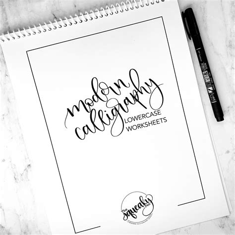If You Already Know Your Brush Calligraphy Basics These Worksheets Are