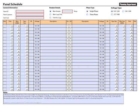 5 Free Panel Schedule Templates In Ms Word And Ms Excel