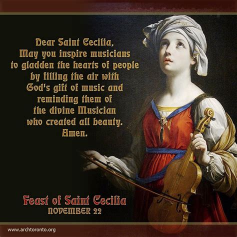 Frases De Santa Cecilia