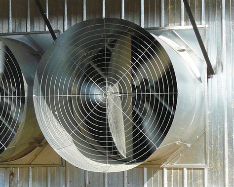 Galvanized Tunnel Fans | Fans and Shutters | Climate ...