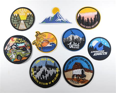 Travel Patches Adventure Patches Explorer Patches Etsy