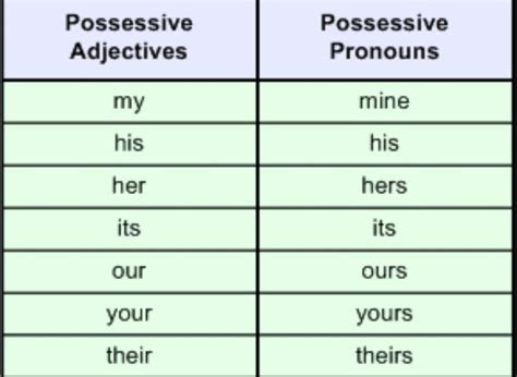 Pronomes Possessivos Possessive Adjective And Possess Vrogue Co