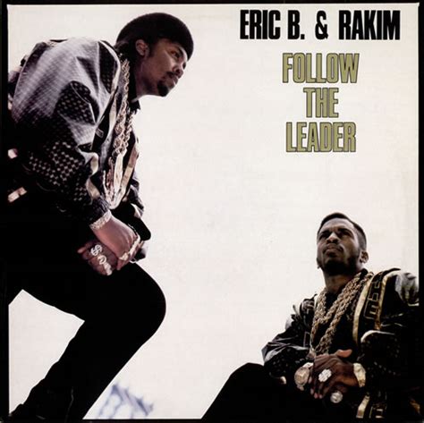 Eric B And Rakim Follow The Leader Uk 12 Vinyl Single 12 Inch Record