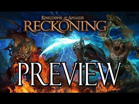 Reckoning keeps pace with the greats of the genre, while easily outclassing all of them in what matters most: Kingdom of Amalur: Reckoning - IGN Preview - YouTube