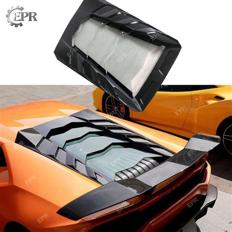 Carbon Fiber Engine Cover For Lamborghini Huracan Lp580 Lp610 2014