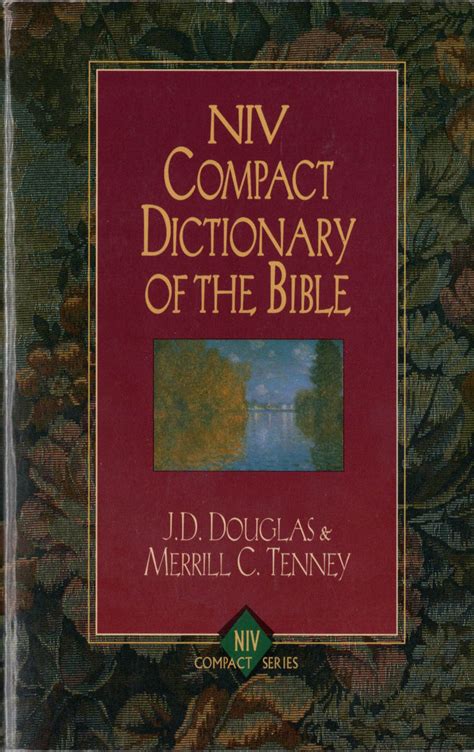 Niv Compact Dictionary Of The Bible Douglas And Tenney