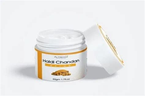 Cream Haldi Chandan Face Scrub For Personal Packaging Size G At