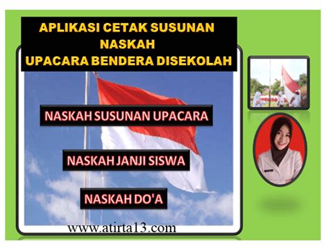 Itulah tadi cerita tentang kegiatan ketika upacara bendera di sekolah saya dulu. Aplikasi Cetak Susunan Naskah Upacara Bendera Di Sekolah ...