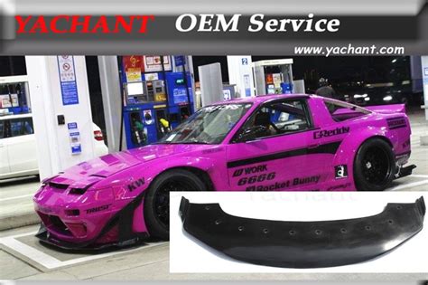 Car Styling Frp Fiber Glass Front Bumper Lip Fit For Sx