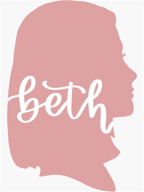 Beth March Little Women Silhouette Sticker By Annielinnart Redbubble