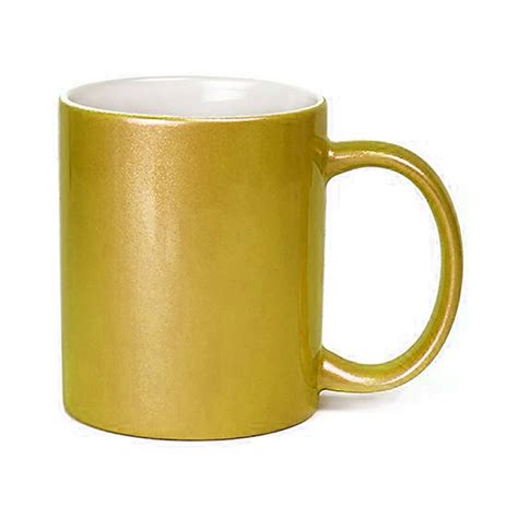 Golden Color Sublimation Mug On Satlok Sublimation Order Now