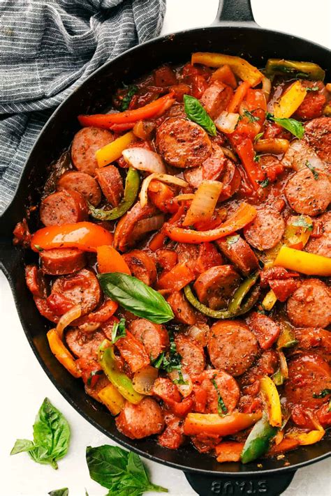 Skillet Italian Sausage And Peppers Recipecritic