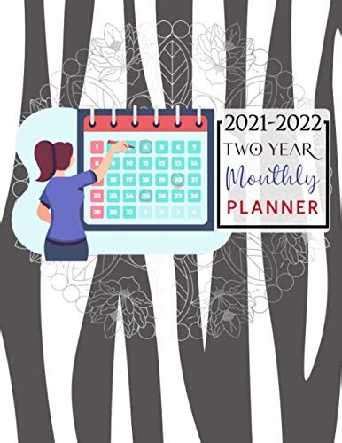 2021 2022 Two Year Monthly Planner 2021 2022 Monthly Planner 2 Year