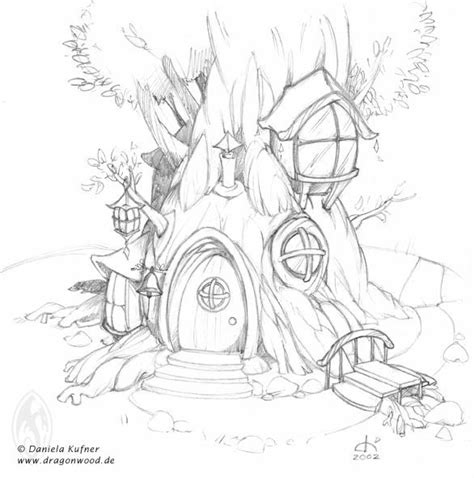 I'm coloring my house with an apple tree colouring page for kids to learn colors, how to draw and color using markers and glitter while listening to. Simple Tree Houses Drawings Silvo treehouse by | Tree ...