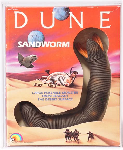 1984 Ljn Dune Boxed Action Figure Sandworm