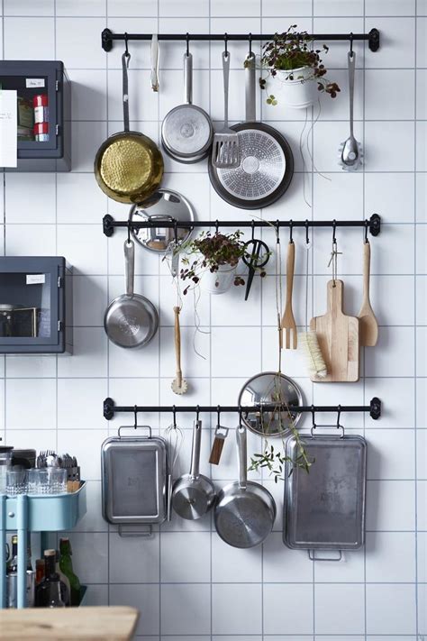 Creative and flexible, our kitchen wall storage provides a place for your groceries and dishes when you've run out of floor space. 10 Smart Ways to Store Your Kitchen Tools - Southern Living