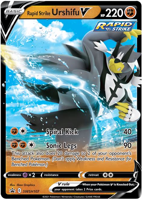 We did not find results for: Rapid Strike Urshifu V - Sword & Shield Promos #107 ...