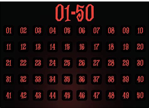 Jul 03, 2021 · note. 9 Best Printable Numbers 1- 50 - printablee.com