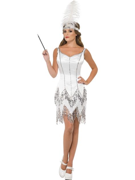 Adult Fringe Flapper Dazzle Fancy Dress Costume Sexy 20s Ladies Womens Female Ebay
