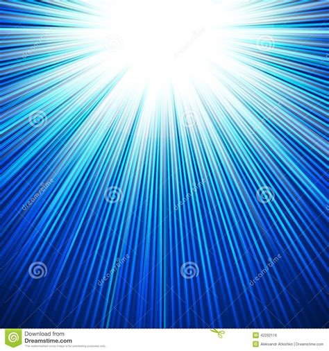 Winter Sun Shiny Cool Blue Background Stock Vector Illustration Of