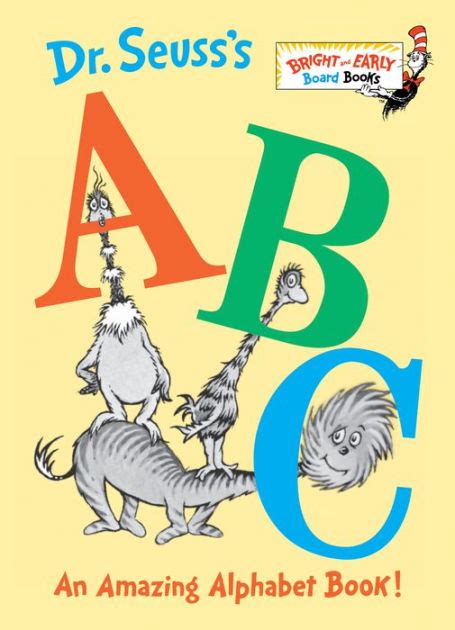 Dr Seusss Abc An Amazing Alphabet Book By Dr Seuss