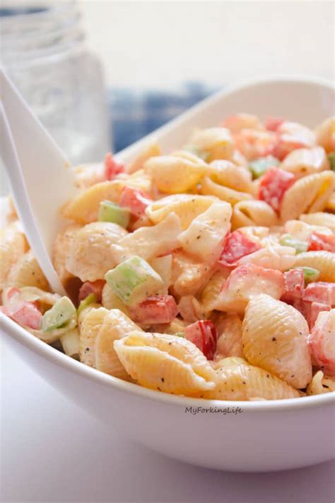 Support this recipe by sharing. Cold Seafood Salad Recipe - My Forking Life
