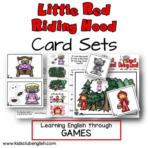 Little Red Riding Hood Sequence Cards