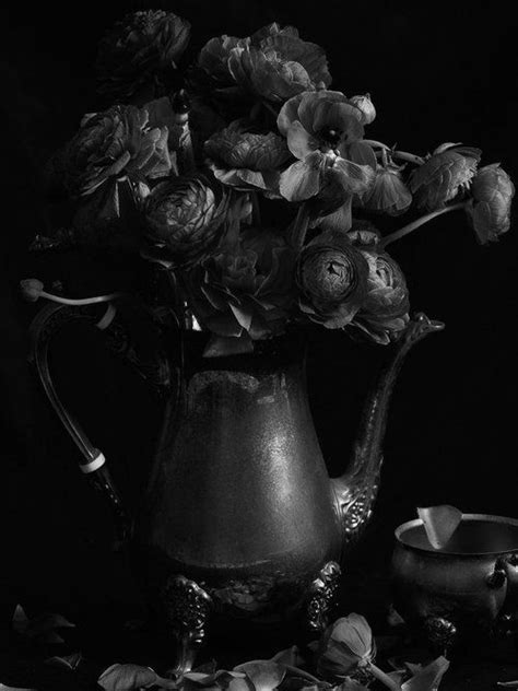 Bouqet Of Flowers Dark Art