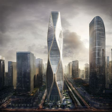 Gallery Of Som Unveils Images Of Striking Mixed Use Tower In Hangzhou