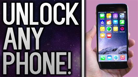 How To Carrier Unlock Any Iphone Android Phone To Use With Any Network Youtube