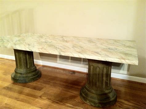 Make A Believable Faux Stone Table Top Hubpages