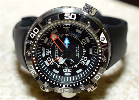 Diving With Citizen Promaster Aqualand Depth Meter Watch