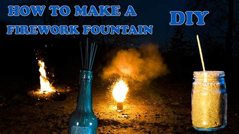 Diy Homemade Sparkler Fountain Easy Step By Step 4k Fulltime
