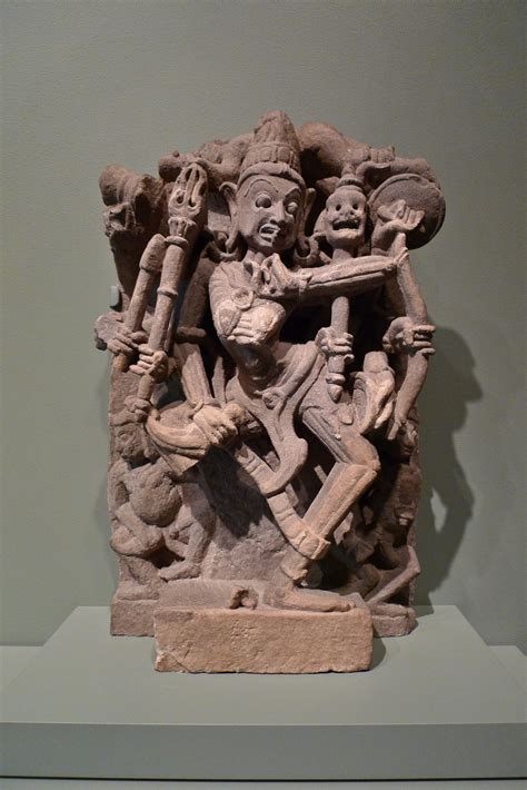 Filethe Hindu Deity Chamunda Indian Art Asian Art Museum Of San