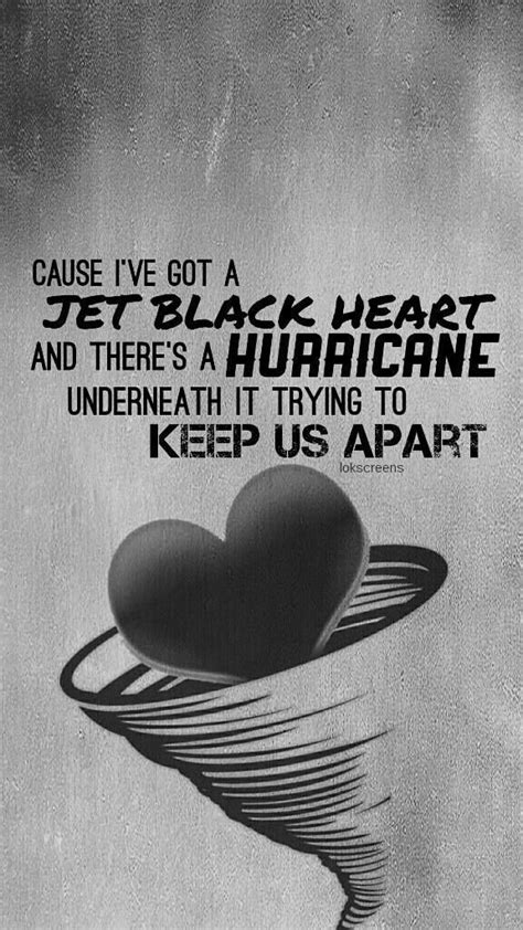 Jet Black Heart Meaning 5sos Cause Ive Got A Jet Black Heart Haragua