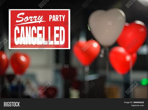 Text Party Cancelled Image And Photo Free Trial Bigstock