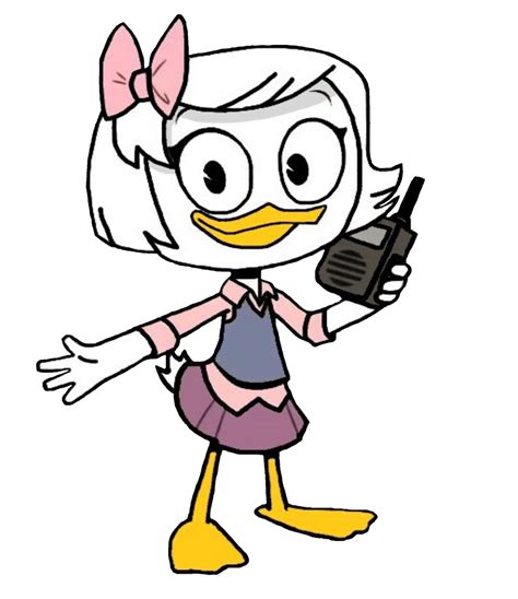 Ducktales Webby With Walkie Talkie Transparent By Councillormoron On