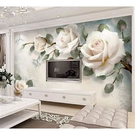 Living Room 3d Wallpaper At Rs 29square Feet 3d And 5d Wallpaper In