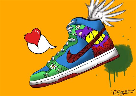 Nike Shoe Drawing At Getdrawings Free Download
