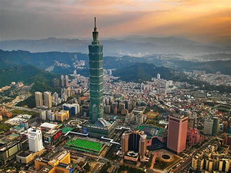 Taipei 101 Sixth Tallest Building In The World Taipei Taiwan