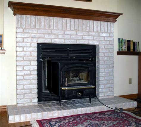 Black Painted Brick Fireplace Pictures Fireplace Guide By Linda