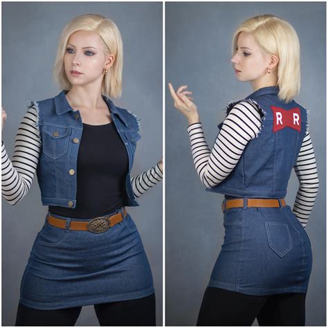 android 18 cosplay by enjinight r dbz