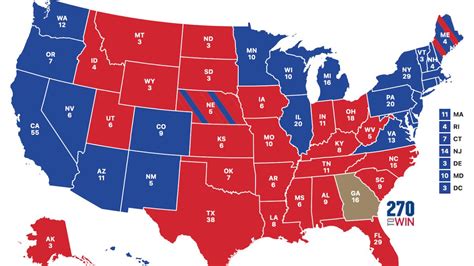 Us Election 2020 Map By State Biden Vs Trump Results Biden President
